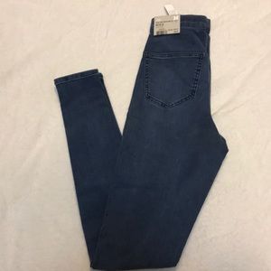 Topshop Tall Super High Waisted Joni Jeans 28x36